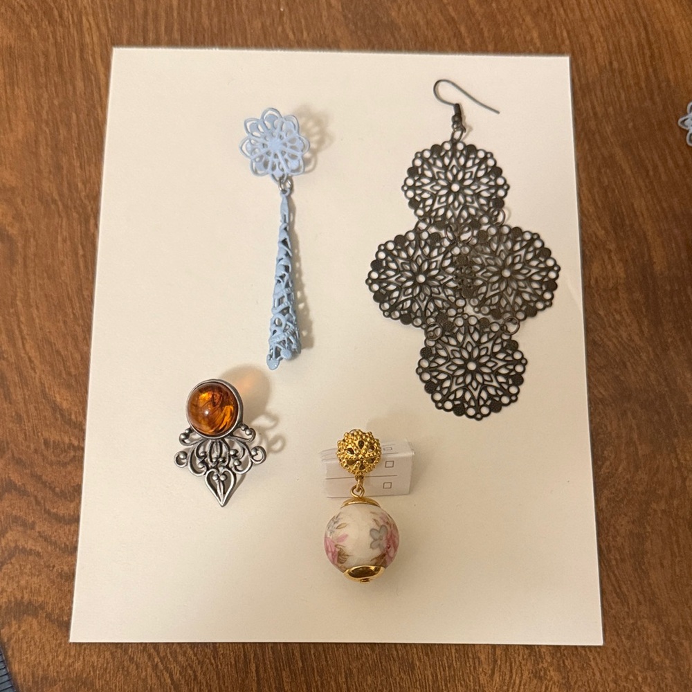 Assorted Decorative Earrings